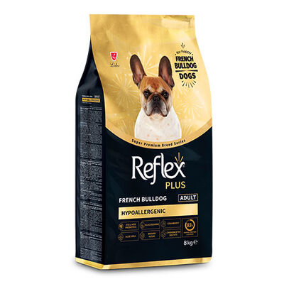 Reflex Plus HypoAllergenic French Bulldog Yetişkin Köpek Maması 8 Kg 