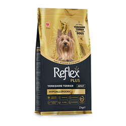 Reflex Plus HypoAllergenic Yorkshire Terrier Yetişkin Köpek Maması 2 Kg - Thumbnail
