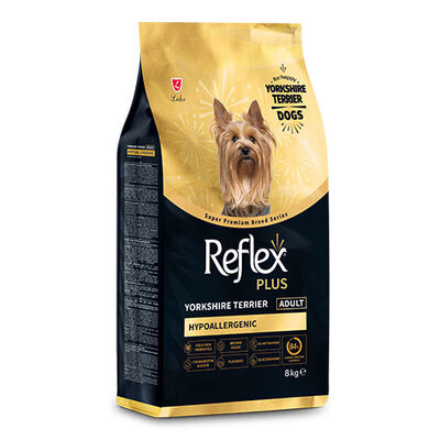 Reflex Plus HypoAllergenic Yorkshire Terrier Yetişkin Köpek Maması 8 Kg 