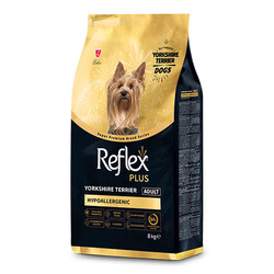 Reflex Plus HypoAllergenic Yorkshire Terrier Yetişkin Köpek Maması 8 Kg - Thumbnail