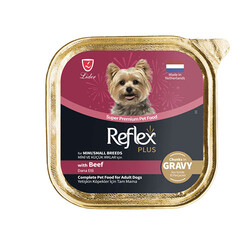 Reflex Plus Jöle İçinde Ringa Balığı ve Karides Küçük Irk Yetişkin Köpek Konservesi 85 Gr - Thumbnail