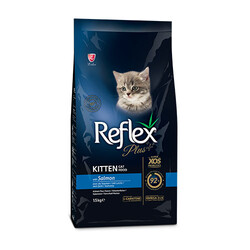 Reflex Plus - Reflex Plus Kitten Somonlu ve Pirinçli Yavru Kedi Maması 1,5 Kg 