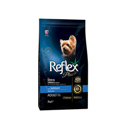 Reflex Plus - Reflex Plus Mini Small Somonlu Küçük Irk Yetişkin Köpek Maması 3 Kg 
