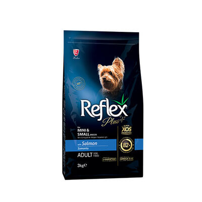 Reflex Plus Mini Small Somonlu Küçük Irk Yetişkin Köpek Maması 3 Kg 