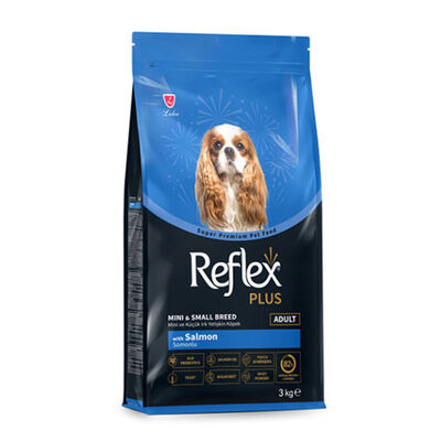 Reflex Plus Mini Small Somonlu Küçük Irk Yetişkin Köpek Maması 3 Kg 