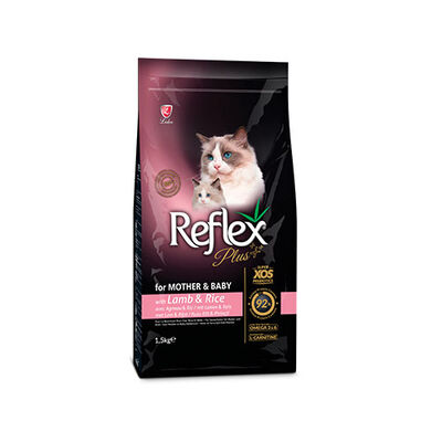 Reflex Plus Mother&Baby Kuzulu ve Pirinçli Yavru Kedi Maması 1,5 Kg 