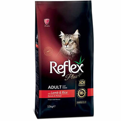 Reflex Plus - Reflex Plus Kuzulu ve Pirinçli Yetişkin Kedi Maması 15 Kg 