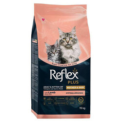 Reflex Plus - Reflex Plus Mother&Baby Kuzulu ve Pirinçli Yavru Kedi Maması 15 Kg 
