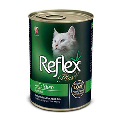 Reflex Plus - Reflex Plus Tavuklu Pate Yetişkin Kedi Konservesi 400 Gr 