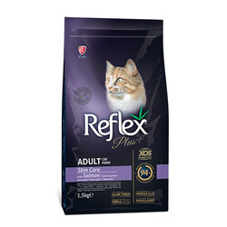 Reflex Plus - Reflex Plus Skin Care Somonlu Yetişkin Kedi Maması 1,5 Kg 