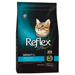Reflex Plus - Reflex Plus Somonlu Kısırlaştırılmış Kedi Maması 8 Kg 