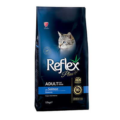 Reflex Plus Somonlu Yetişkin Kedi Maması 15 Kg 