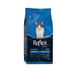 Reflex Plus - Reflex Plus Somonlu Yetişkin Kedi Maması 15 Kg 