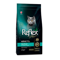 Reflex Plus - Reflex Plus Tavuklu Kısırlaştırılmış Kedi Maması 1,5 Kg 
