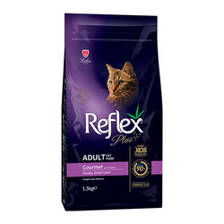 Reflex Plus - Reflex Plus Tavuklu Renkli Taneli Yetişkin Kedi Maması 1,5 Kg 