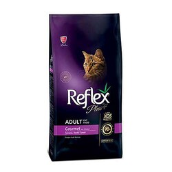 Reflex Plus - Reflex Plus Tavuklu Renkli Taneli Yetişkin Kedi Maması