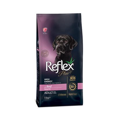 Reflex Plus High Energy Yüksek Aktiviteli Dana Etli Yetişkin Köpek Maması 15 Kg 