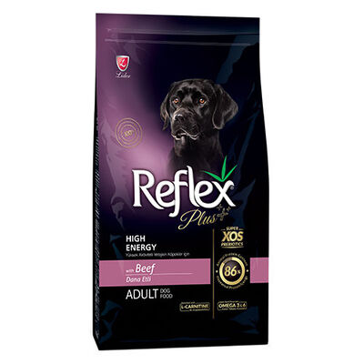 Reflex Plus High Energy Yüksek Aktiviteli Dana Etli Yetişkin Köpek Maması 12 Kg 