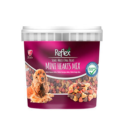 Reflex - Reflex Semi Moist Mini Kalp Mix Yarı Yumuşak Köpek Ödülü 500 Gr 