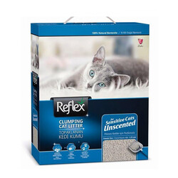 Reflex - Reflex Sensitive Unscented Kokusuz Topaklanan Kedi Kumu 2x10 Lt 