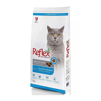 Reflex Somonlu ve Hamsili Yetişkin Kedi Maması 15 Kg 