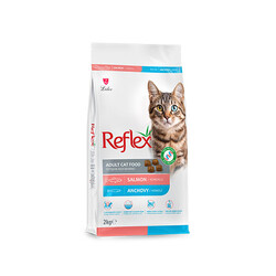 Reflex - Reflex Somonlu ve Hamsili Yetişkin Kedi Maması 2 Kg 