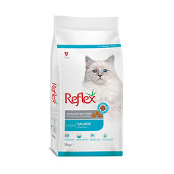 Reflex - Reflex Sterilised Somonlu ve Pirinçli Kısırlaştırılmış Kedi Maması 10 Kg 