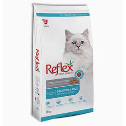 Reflex - Reflex Sterilised Somonlu ve Pirinçli Kısırlaştırılmış Kedi Maması 15 Kg 