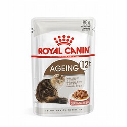 Royal Canin Ageing 12+ Gravy Pouch Yaşlı Kedi Konservesi 6 Adet 85 Gr - Thumbnail