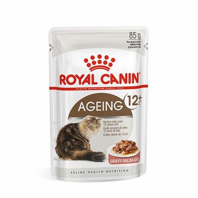 Royal Canin Ageing 12+ Gravy Pouch Yaşlı Kedi Konservesi 6 Adet 85 Gr 