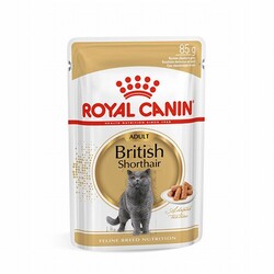Royal Canin Kedi Mamaları - Royal Canin British Shorthair Adult Pouch Yetişkin Kedi Konservesi 85 Gr 