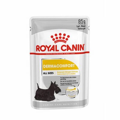 Royal Canin Ccn Dermacomfort Loaf Pate Pouch Küçük Irk Yetişkin Köpek Konservesi 12 Adet 85 Gr 