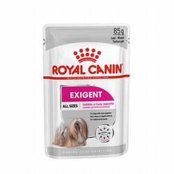 Royal Canin - Royal Canin Ccn Exigent Loaf Pate Pouch Küçük Irk Yetişkin Köpek Konservesi 12 Adet 85 Gr 