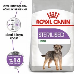 Royal Canin Ccn Mini Sterilised Küçük Irk Kısırlaştırılmış Köpek Maması 3 Kg - Thumbnail