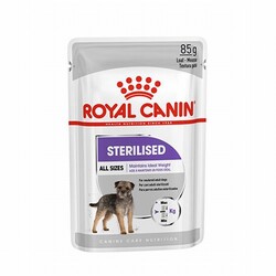 Royal Canin - Royal Canin Ccn Sterilised Pouch Kısırlaştırılmış Köpek Konservesi 12 Adet 85 Gr 