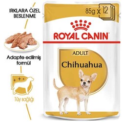 Royal Canin Pouch Chihuahua Adult Yetişkin Köpek Konservesi 6 Adet 85 Gr - Thumbnail