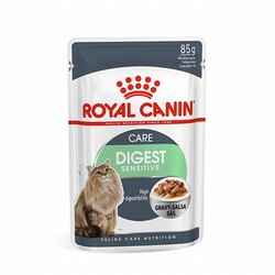 Royal Canin Kedi Mamaları - Royal Canin Digest Sensitive Gravy Pouch Yetişkin Kedi Konservesi 85 Gr 