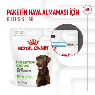 Royal Canin Digestion Chews Sindirim Sağlığını Destekleyen Köpek Ödül Maması 160 Gr 