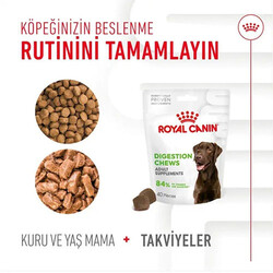Royal Canin Digestion Chews Sindirim Sağlığını Destekleyen Köpek Ödül Maması 160 Gr - Thumbnail
