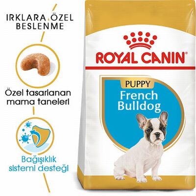 Royal Canin French Bulldog Puppy Yavru Köpek Maması 3 Kg 