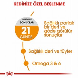 Royal Canin Hair Skin Adult Hassas Tüy Sağlığı Yetişkin Kedi Maması 2 Kg - Thumbnail