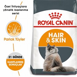 Royal Canin Hair Skin Adult Hassas Tüy Sağlığı Yetişkin Kedi Maması 2 Kg - Thumbnail