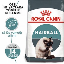 Royal Canin Hairball Tüy Yumağı Önleyici Yetişkin Kedi Maması 2 Kg - Thumbnail