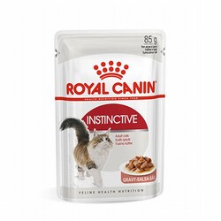 Royal Canin Kedi Mamaları - Royal Canin İnstinctive Gravy Pouch Yetişkin Kedi Konservesi 6 Adet 85 Gr 