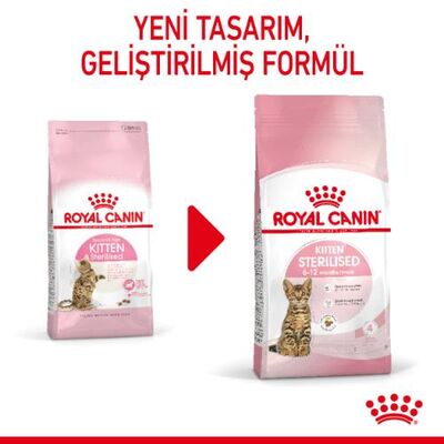 Royal Canin Kitten Sterilised Kısırlaştırılmış Yavru Kedi Maması 2 Kg 