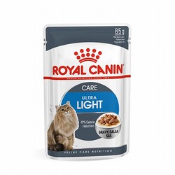 Royal Canin Kedi Mamaları - Royal Canin Light Weight Gravy Düşük Kalorili Light Kedi Konservesi 12 Adet 85 Gr 