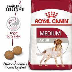 Royal Canin Medium Adult Orta Irk Yetişkin Köpek Maması 15 Kg - Thumbnail