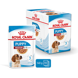 Royal Canin Medium Puppy Gravy Yavru Köpek Konservesi 140 Gr - Thumbnail