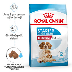 Royal Canin Medium Starter Mother&Babydog Orta Irk Köpek Maması - Thumbnail