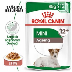Royal Canin Mini Ageing 12+ Pouch Yaşlı Köpek Konservesi 85 Gr - Thumbnail